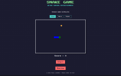 Snake game preview